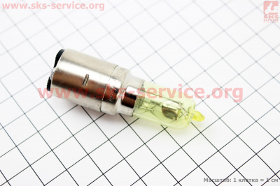 Лампа фары H6 BA20D 12V 35/35W хамелеон