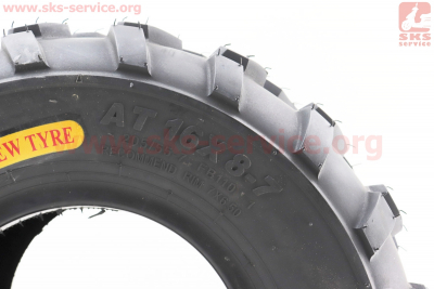 Шина на квадроцикл 16x8-7 бескамерная FB110