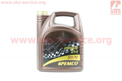 Масло 10W-40 - полусинтетическое дизельное DIESEL iDRIVE 214, 5L