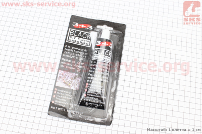 Герметик силиконовый высокотемпературный ЧЕРНЫЙ Gasket Maker BLACK 100g