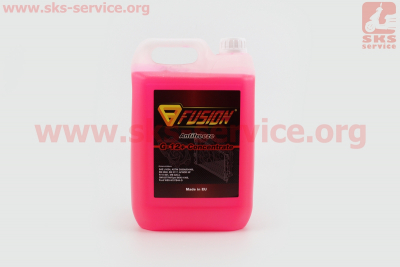 Жидкость охлаждающая концентрат -38°C 1:1 АНТИФРИЗ G12+, красный 5L