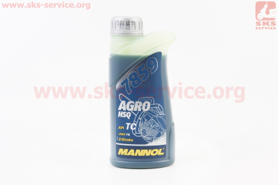 Масло 2T - полусинтетическое для садовой техники HUSQVARNA,  500ml