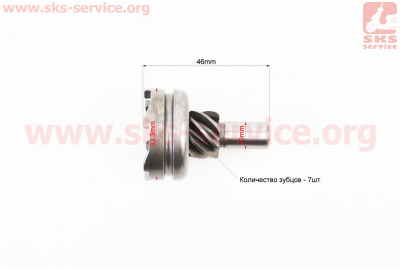 Храповик кикстартера Honda ZX