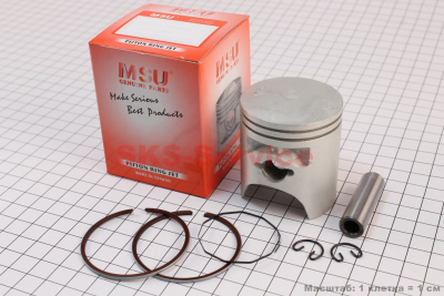 Поршень, кольца, палец к-кт Honda LEAD90 48мм +0,50 (палец 12мм) Тайвань