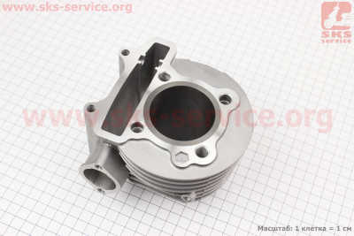 Цилиндр к-кт (цпг) 125cc-52,4мм (палец 15мм)