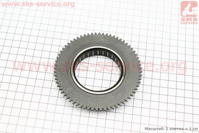Шестерня бендикса стартера с игольч. подшипником