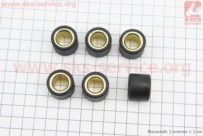 Ролики вариатора 6шт, 23*18 - 22г, 250сс, TUNING
