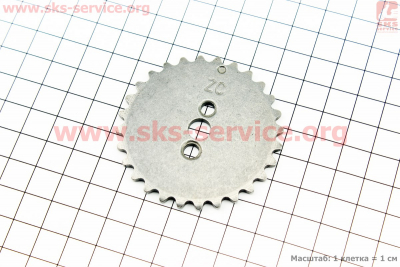 Звезда распредвала 125сс, d-59mm