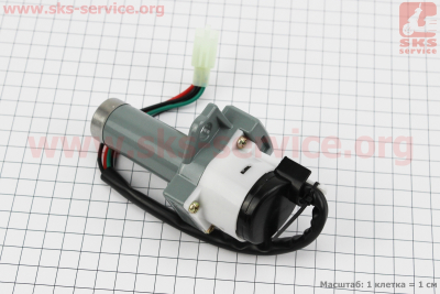 Замок зажигания 125J/ZUBR