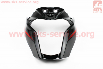 Loncin- LX300-6 пластик - обтекатель фары, ЧЕРНЫЙ