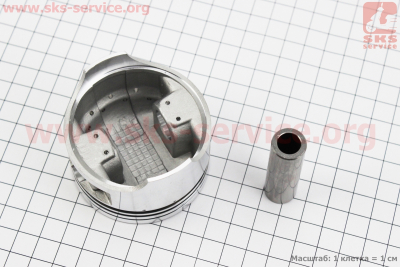 Поршень, кольца, палец к-кт 200cc 63,5мм +0,50 (палец 15мм)