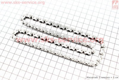 Цепь распредвала Honda CH250 2х3-98L - узкая
