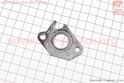 Прокладка патрубка карбюратора Honda DIO AF34/35 (пластмасс) d-18mm + манжет