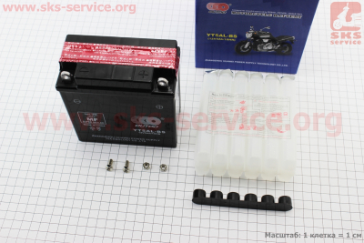 Аккумулятор 5Аh YT5AL-BS кислотный, Active (L120*W60*H130mm), 2021