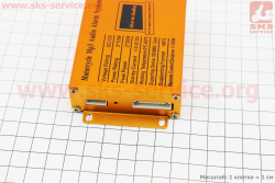 АУДИО-блок (МРЗ-USB/SD, пультДУ, сигнализация) + колонки 2шт (прозрачные)