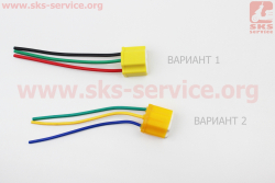 Патрон лампы фары цоколь P45T, лампа H4/HS1
