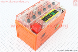 Аккумулятор 7Аh UTX7A-BS гелевый (L150*W87*H94mm), 2020, с ИНДИКАТОРОМ