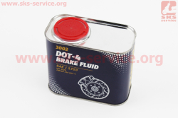 Тормозная жидкость синтетическая DOT-4, 500ml