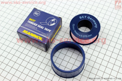 Лента резьбовых соединений THREAD SEAL TAPE, 19mm*0,75mm*15m