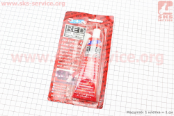 Герметик силиконовый высокотемпературный КРАСНЫЙ Gasket Maker RED 100g