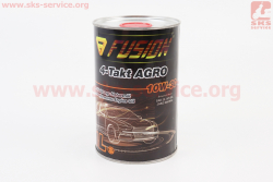 Масло 4T 10W-30 - полусинтетическое универсальное AGRO 1L, Metal