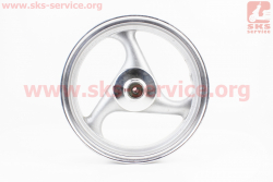 Диск передний литой MT2,50x12 d12mm (диск торм. 3 болта) 3 луча серый, тип2
