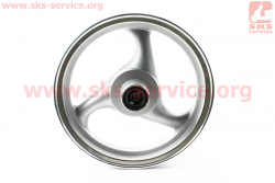 Диск передний литой MT2,50x12 d12mm (диск торм. 3 болта) 3 луча серый, тип1
