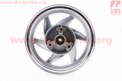 Диск передний литой MT2,50x10 d12mm (диск торм. 3 болта) 6 лучей серый