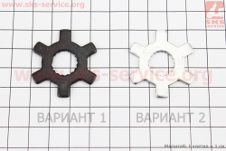 Шайба крест (звезда) переднего вариатора Yamaha 3KJ (под вал 13мм)
