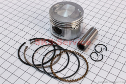Поршень, кольца, палец к-кт 60cc 44мм +0,25 (палец 13мм)