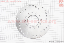 Диск тормозной задний D=180mm, черный