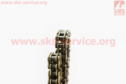 Цепь привода колеса 428HVO*118L GOLD (с сальниками) (есть DID на звене)
