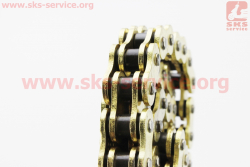 Цепь привода колеса 520НVO*120L GOLD (с сальниками) (есть DID на звене)