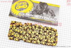 Цепь привода колеса 428Н*128L GOLD