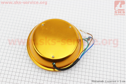 Фары круглой передняя часть МОТО 8+1-LED линза с ободком, d-160mm, TUNING