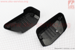 Viper - V200-R2 пластик - декор передней панели сиденья к-кт 2шт, ЧЕРНЫЙ