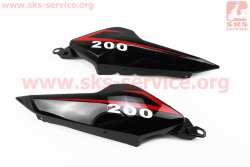 Viper - V200-R2 пластик - боковой задний левый + правый к-кт, ЧЕРНЫЙ