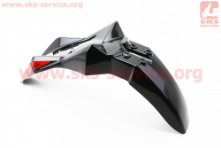 Loncin- LX250GY-3 пластик - крыло переднее, ЧЕРНЫЙ