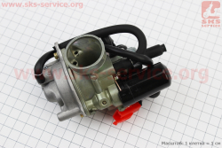 Карбюратор Honda DIO50 AF18/27/28 (d=17) (с дополнительным штуцером)