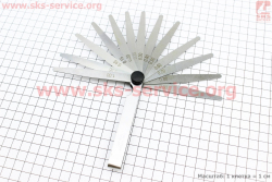 Щупы для регулировки зазоров клапанов  0,05-1,00mm, к-кт