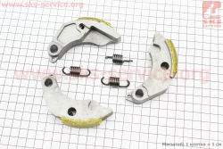 Сцепление заднего вариатора (колодки к-кт 3 шт) Honda SH150