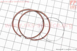 Кольца поршневые Suzuki AD50 41мм +0,75