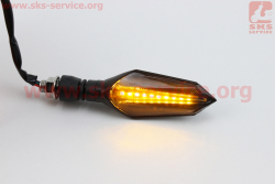 Поворот диодный на гибкой ножке LED СТРЕЛА тип 1секвентальный, 2шт