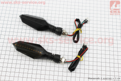 Поворот диодный на гибкой ножке LED СТРЕЛА тип 1секвентальный, 2шт