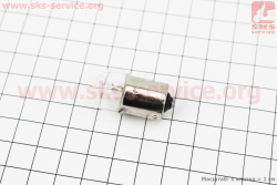 Лампа поворота (белая с цоколем) 12V/10W G18 BA15s