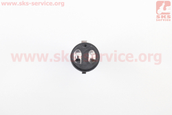 Лампа фары H6 BA20D 12V 35/35W super синяя свеча