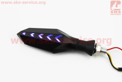 Поворот диодный на гибкой ножке LED СТРЕЛА тип 1секвентальный, 2шт