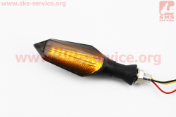 Поворот диодный на гибкой ножке LED СТРЕЛА тип 1секвентальный, 2шт