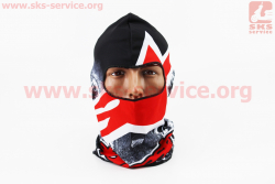 Подшлемник летний (балаклава) Alpinestars Чёрный с рисунком мотокросс, тип 1