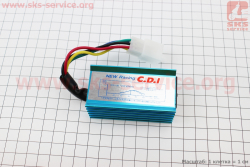 Коммутатор CDI TUNING (+10км/ч) синий (72*37мм)